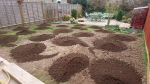 Customer own laying - topsoil